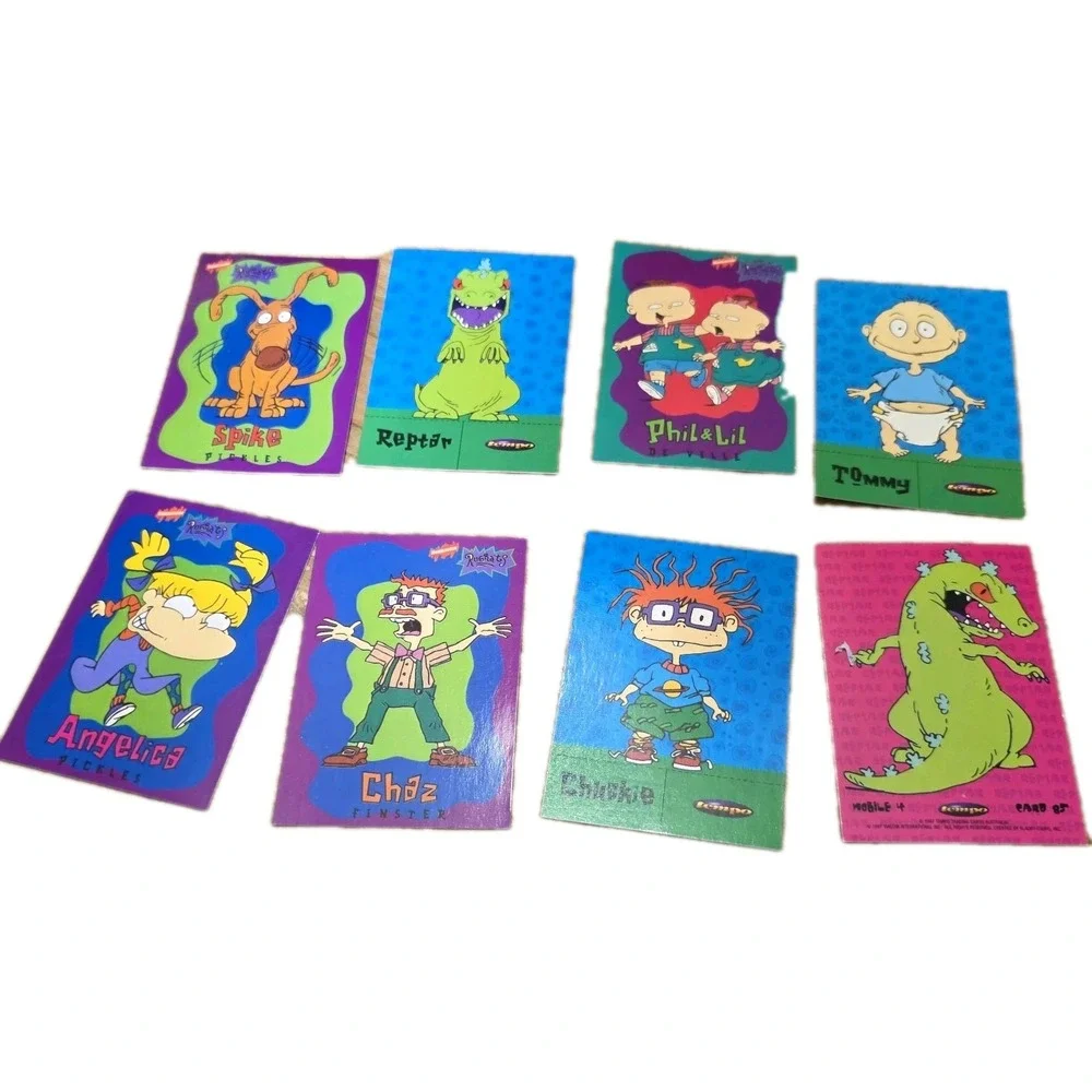 1997 Tempo Rugrats Numbers 5, 14, 74, 85, 73, 79, 16, And 4. Vintage TA
